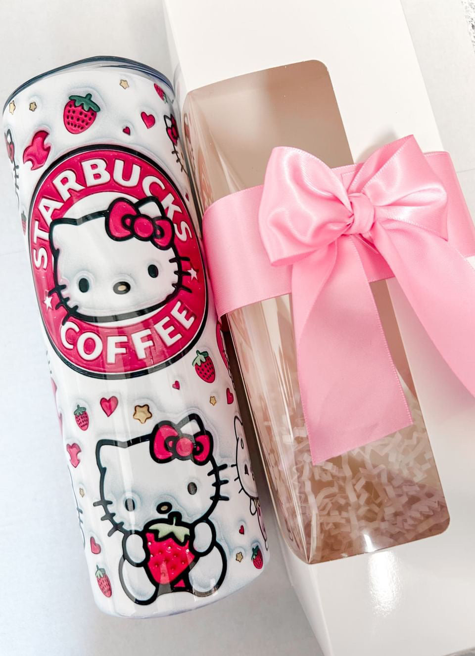 Pink Cat Tumbler